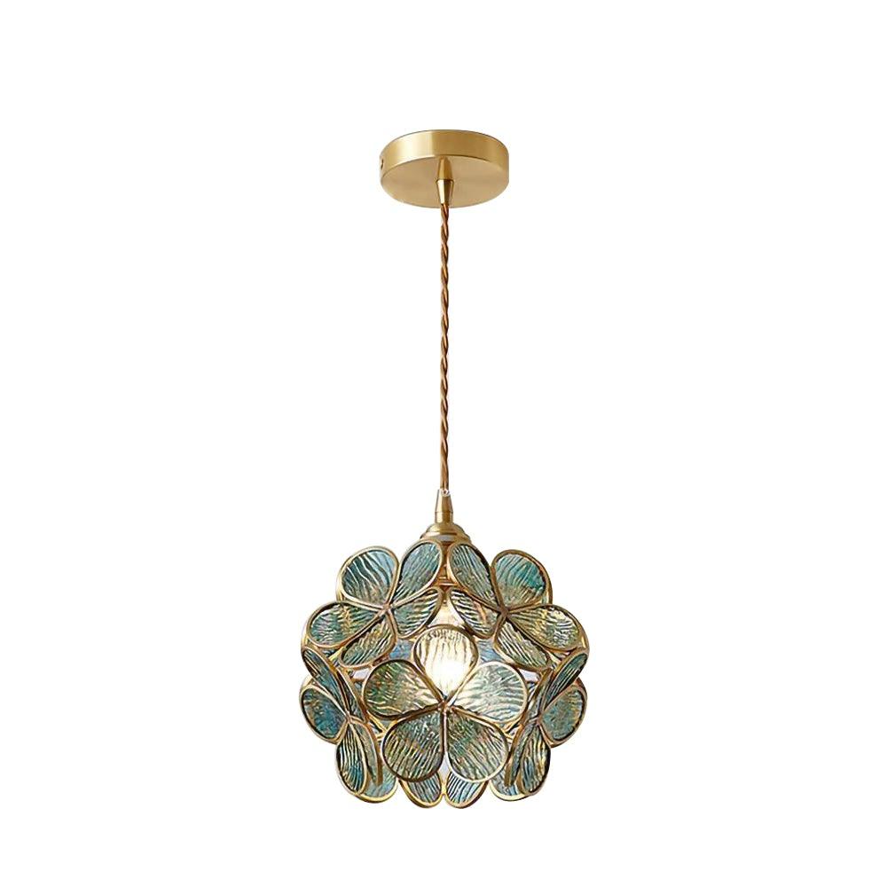 Lustra Pendant Lamp Glass Petal Shaped Kitchen - Image 31