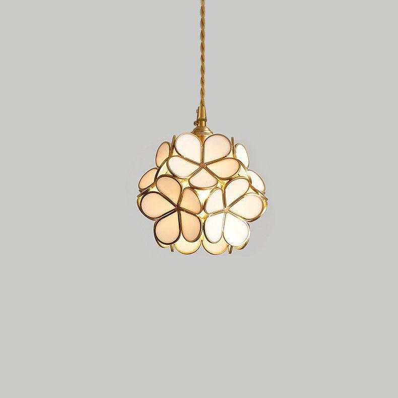 Lustra Pendant Lamp Glass Petal Shaped Kitchen - Image 40