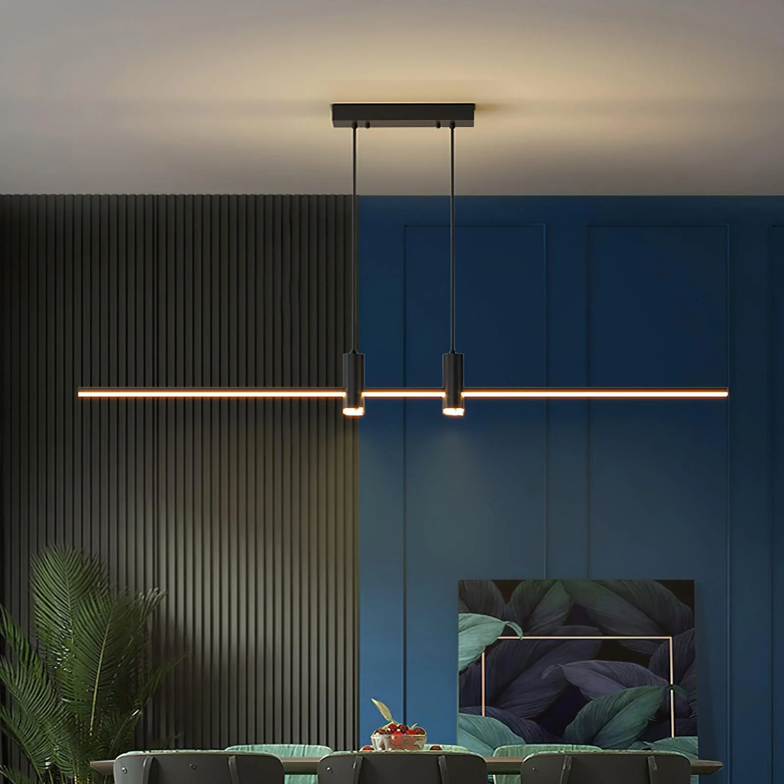 Lustra Pendant Lamp Gold Minimalist for Dining - Image 19
