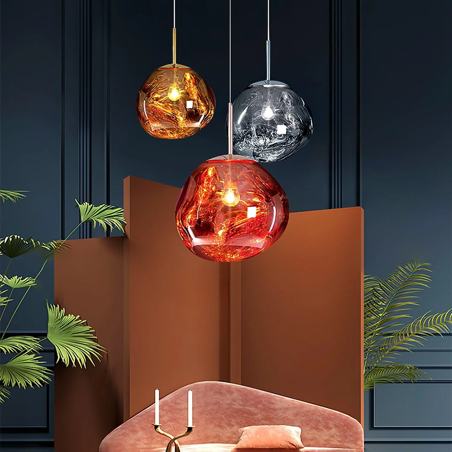 Lustra Pendant Lamp Modern Lava Acrylic - Image 96