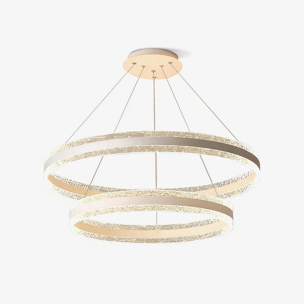 Lustra Pendant Lamp Modern LED Circle Rings