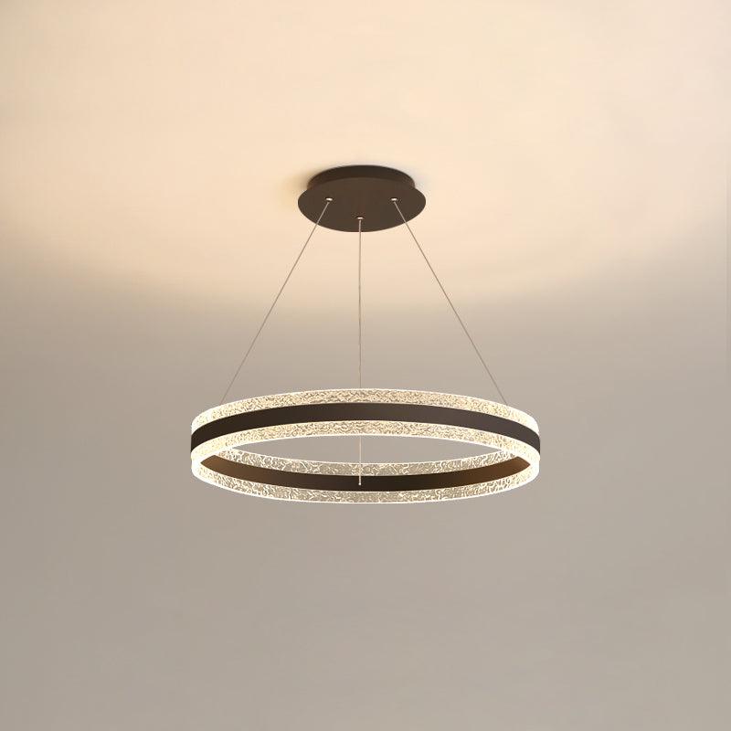 Lustra Pendant Lamp Modern LED Circle Rings - Image 20