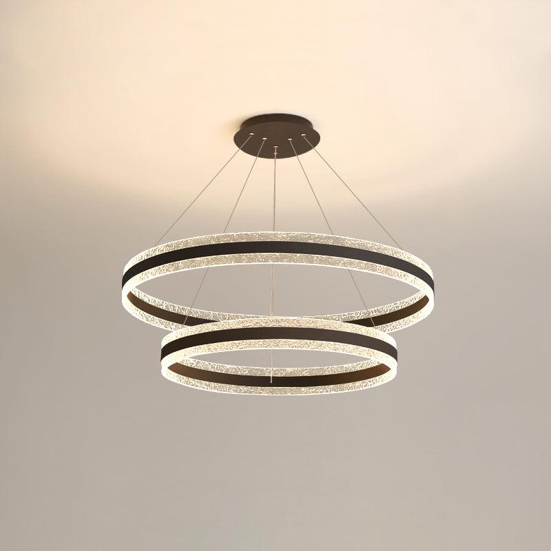Lustra Pendant Lamp Modern LED Circle Rings - Image 24