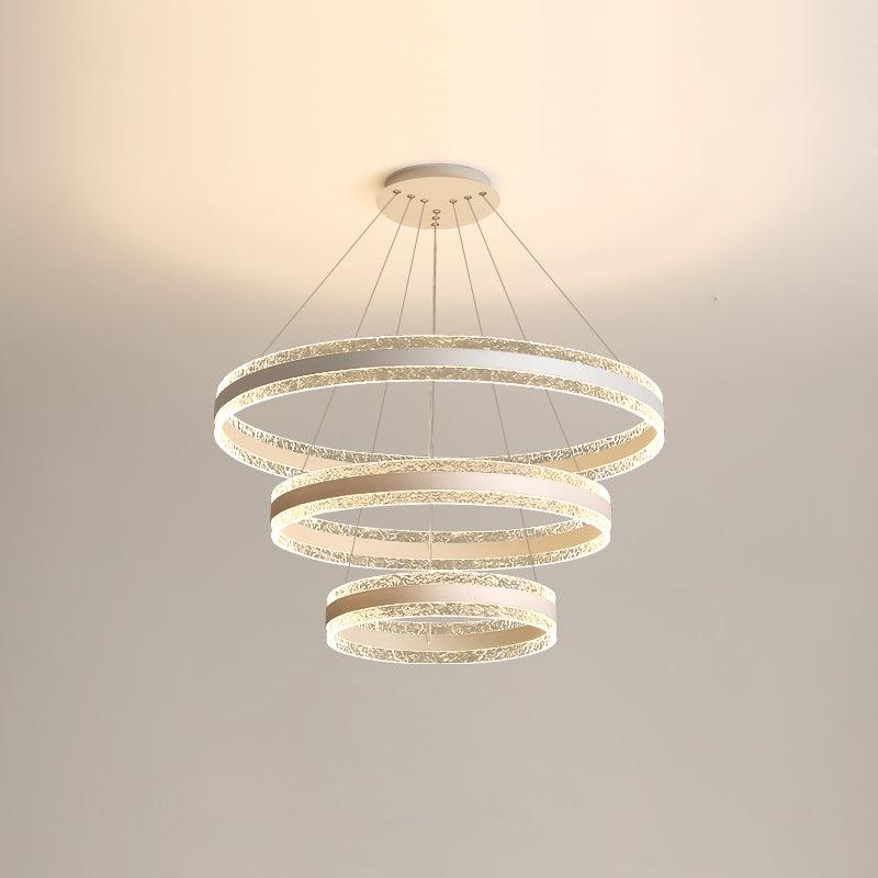 Lustra Pendant Lamp Modern LED Circle Rings - Image 39