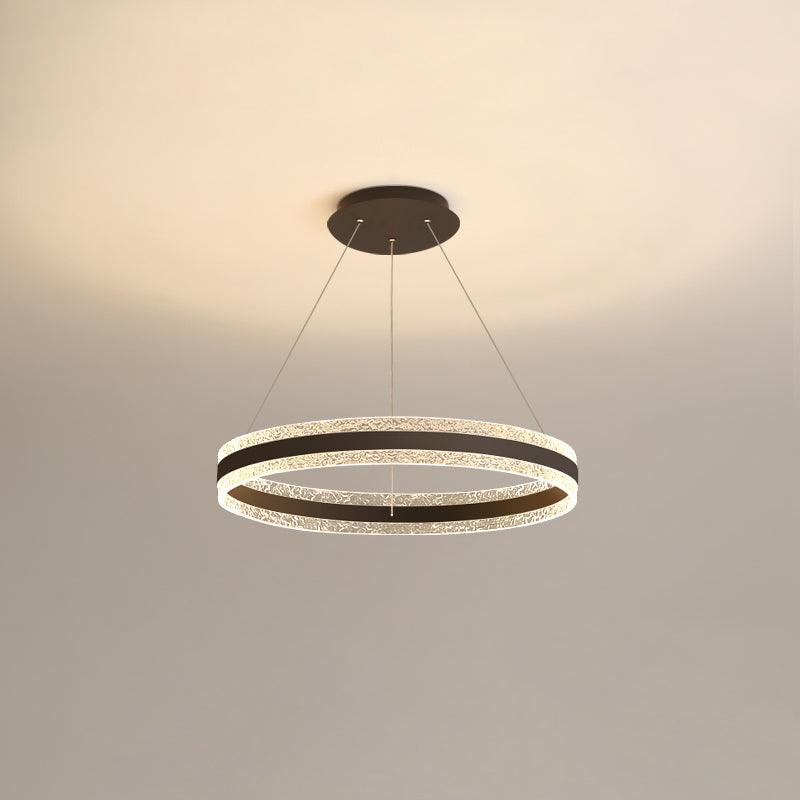 Lustra Pendant Lamp Modern LED Circle Rings - Image 40