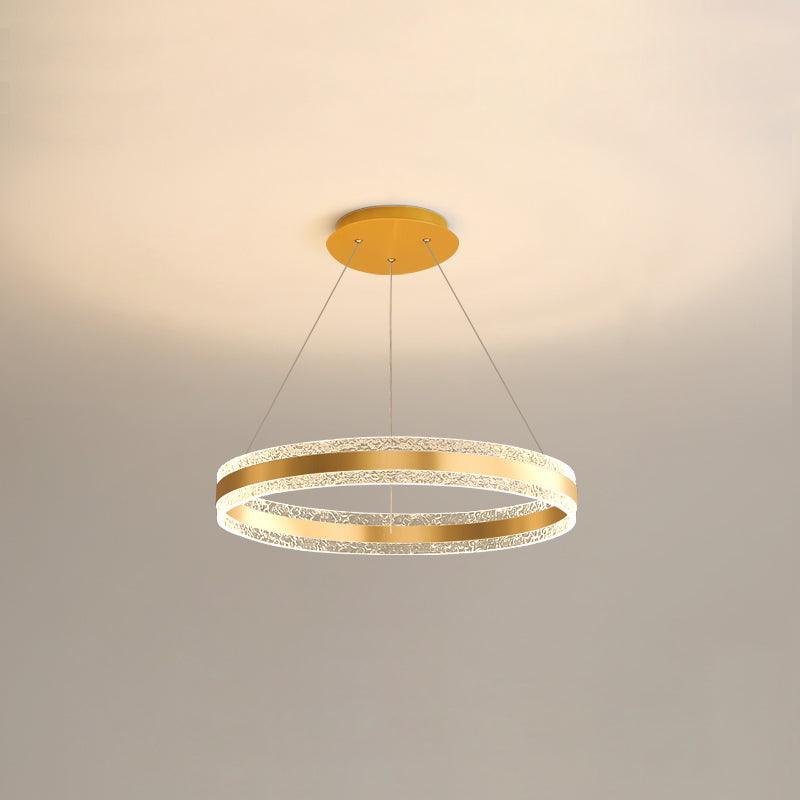 Lustra Pendant Lamp Modern LED Circle Rings - Image 6