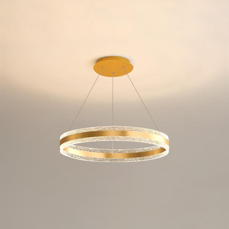 Lustra Pendant Lamp Modern LED Circle Rings - Image 7