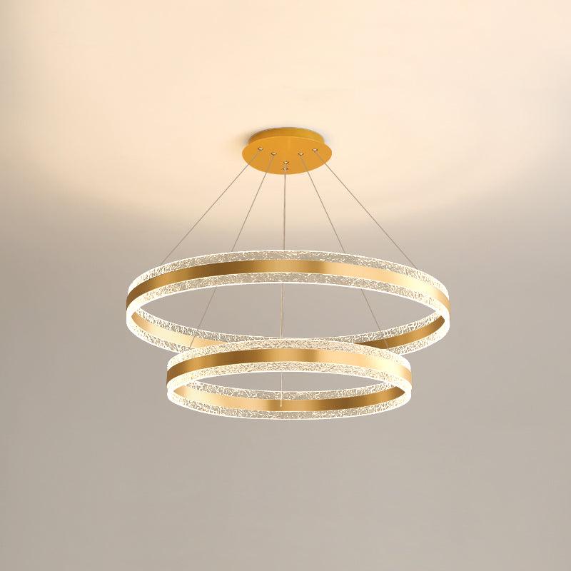Lustra Pendant Lamp Modern LED Circle Rings - Image 8