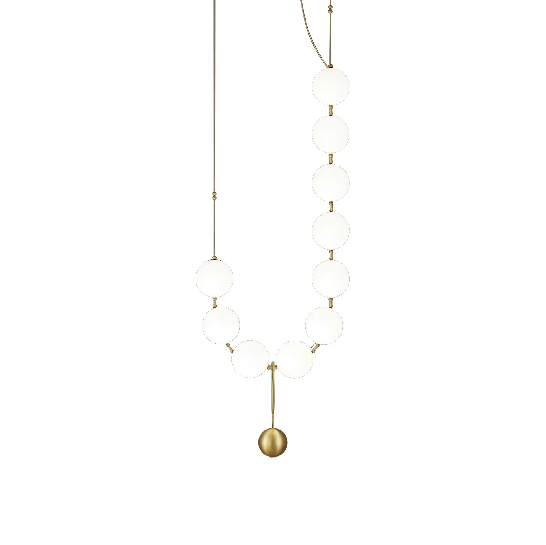 Lustra Pendant Lamp Necklace Glass - Image 75