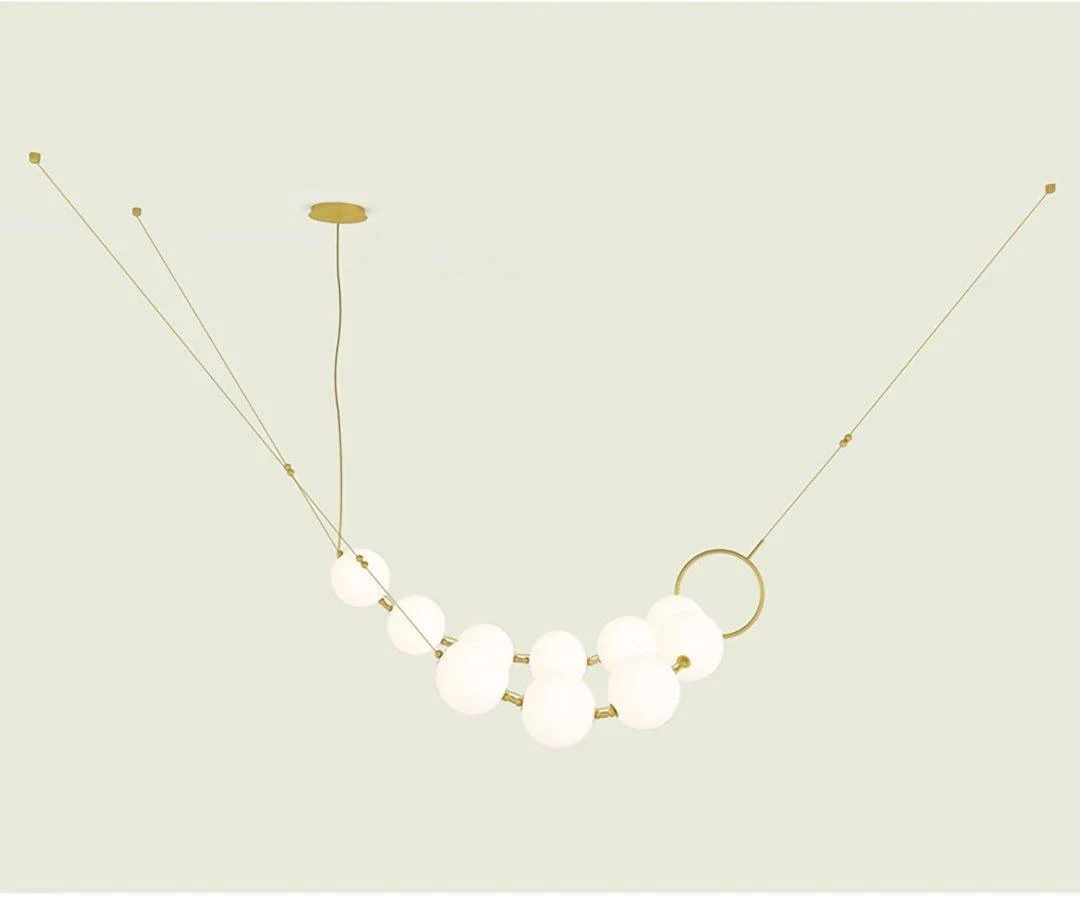 Lustra Pendant Lamp Necklace Glass - Image 81