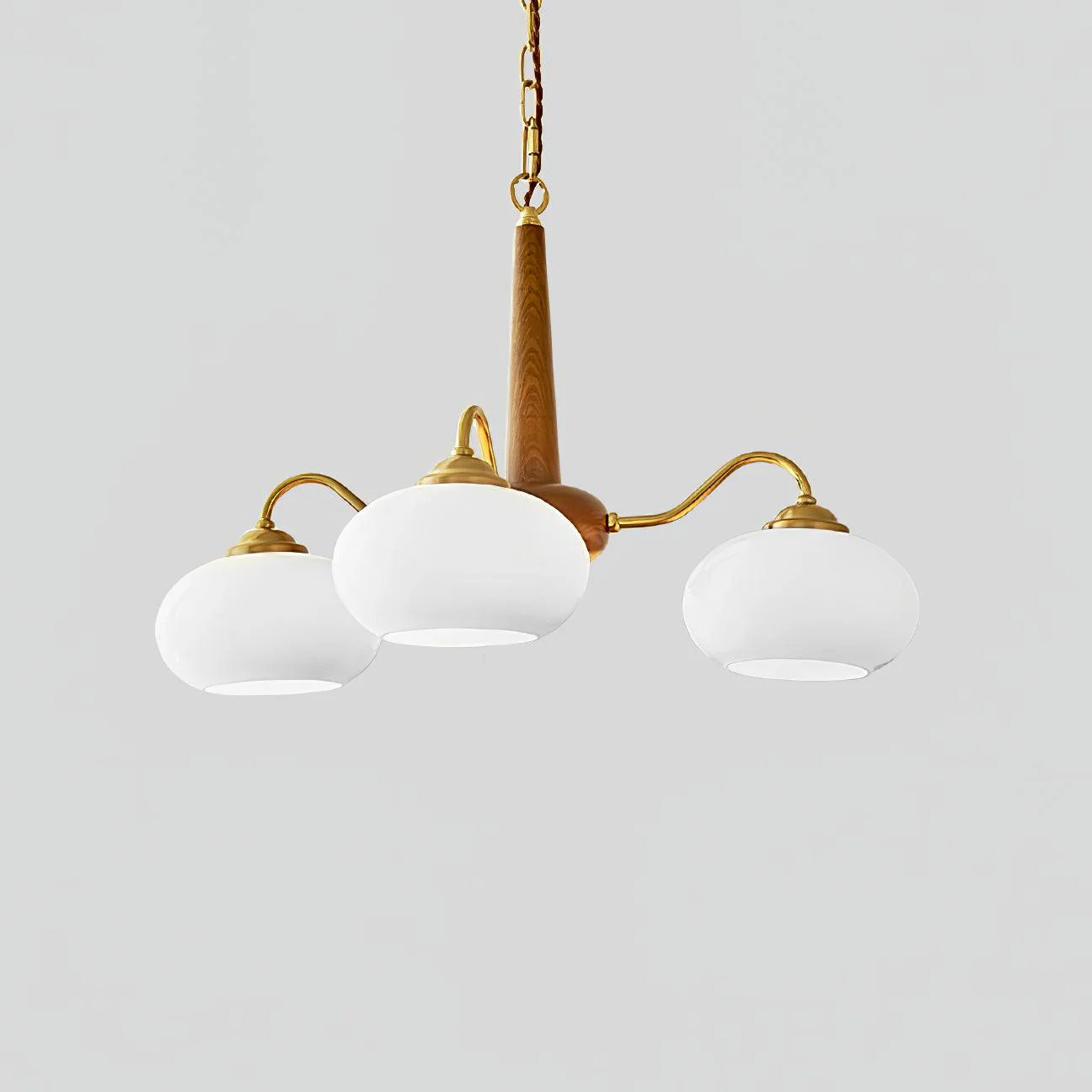 Lustra Pendant Lamp Persimmon Brass Glass Elegant - Image 15