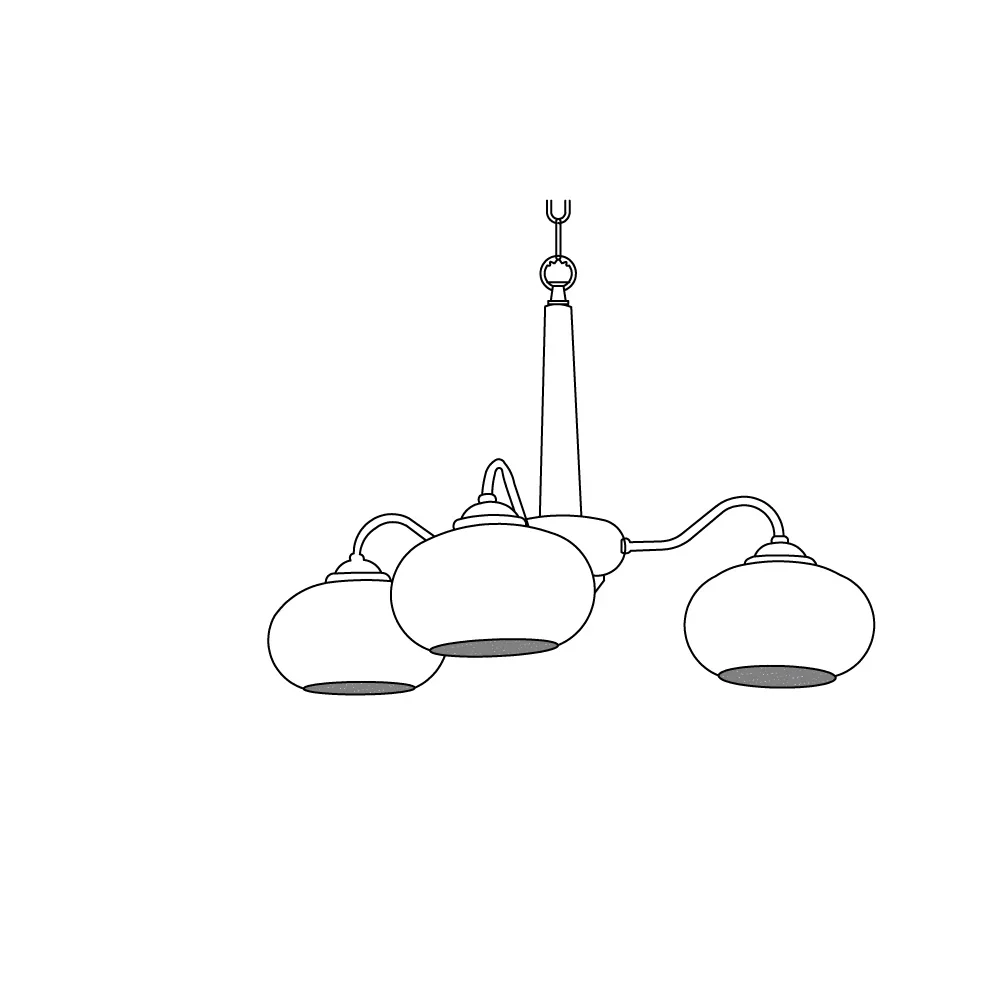 Lustra Pendant Lamp Persimmon Brass Glass Elegant - Image 51