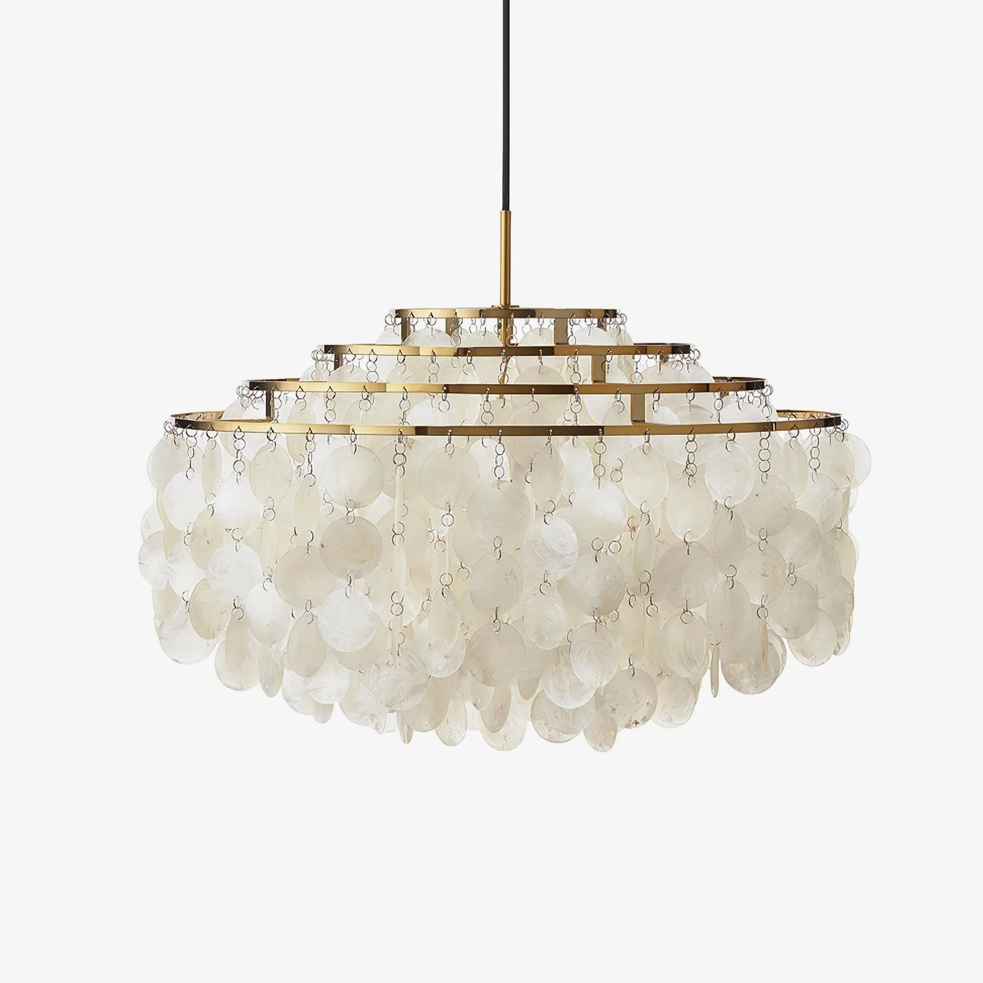 Lustra Pendant Lamp Round Shell Ring