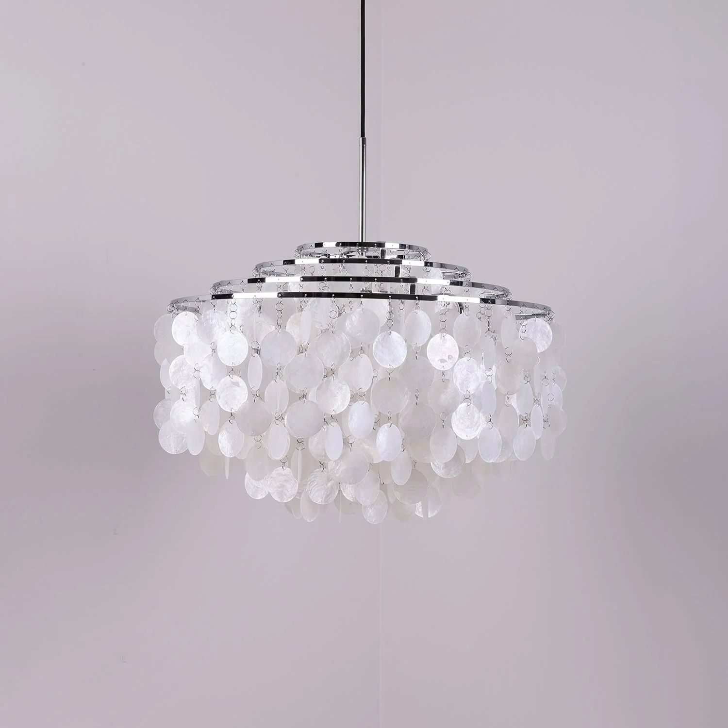 Lustra Pendant Lamp Round Shell Ring - Image 107