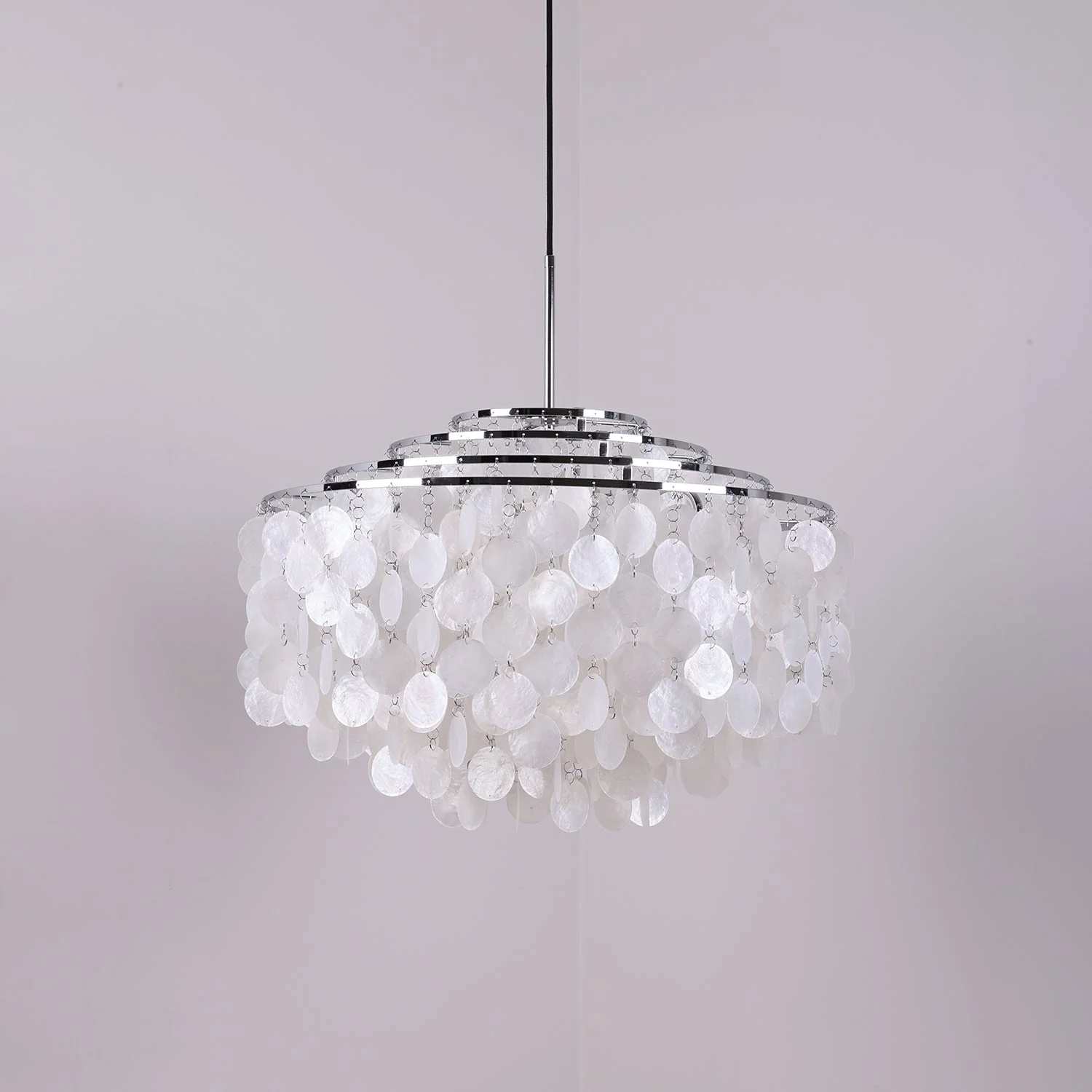 Lustra Pendant Lamp Round Shell Ring - Image 109