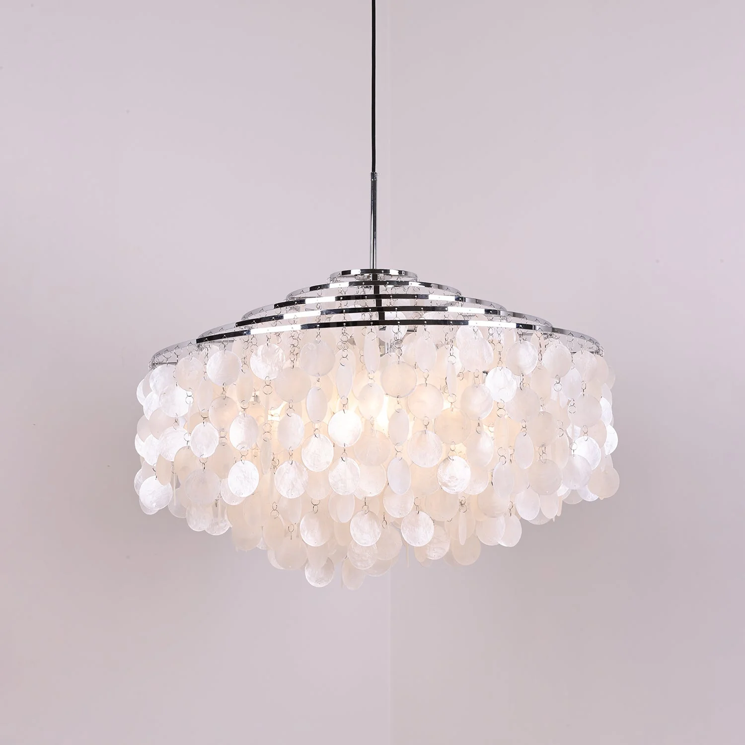 Lustra Pendant Lamp Round Shell Ring - Image 112