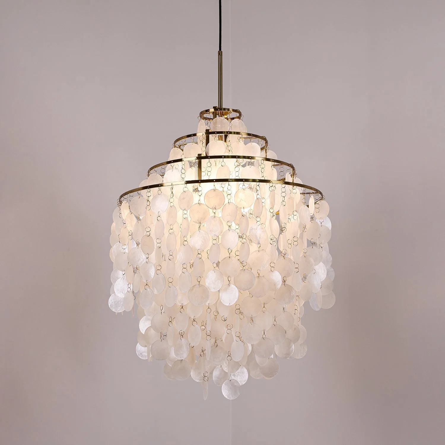 Lustra Pendant Lamp Round Shell Ring - Image 114