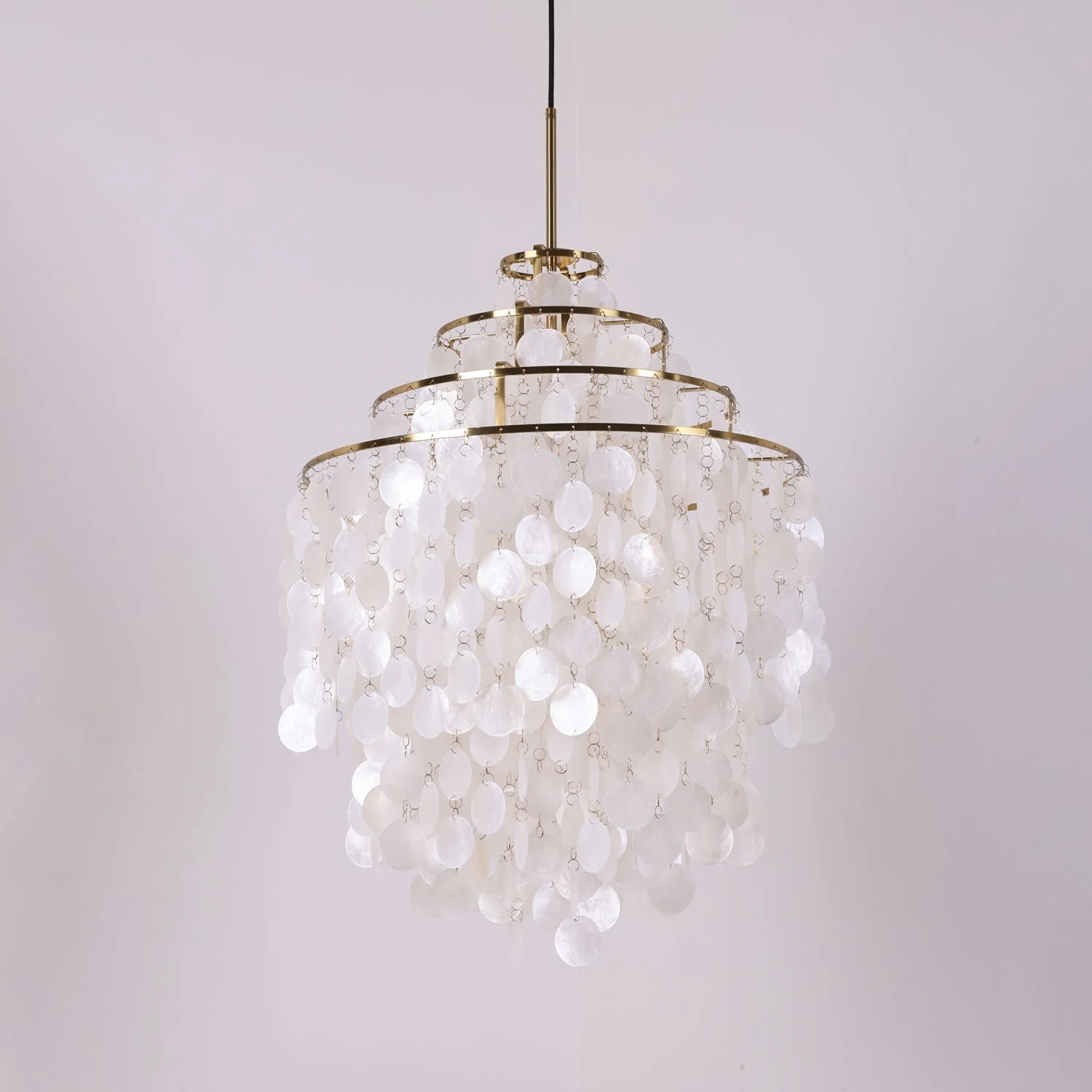 Lustra Pendant Lamp Round Shell Ring - Image 115
