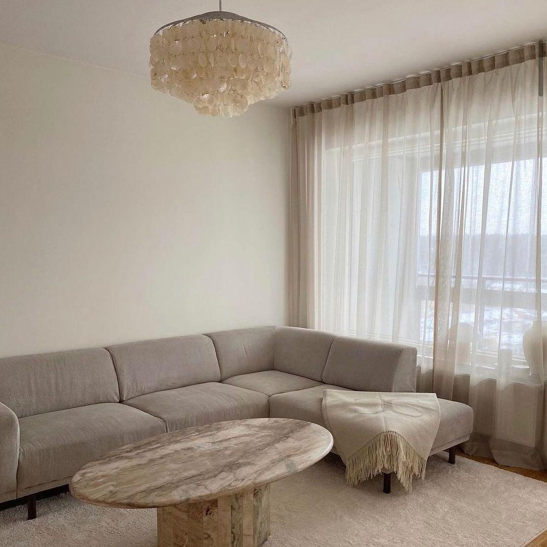 Lustra Pendant Lamp Round Shell Ring - Image 146