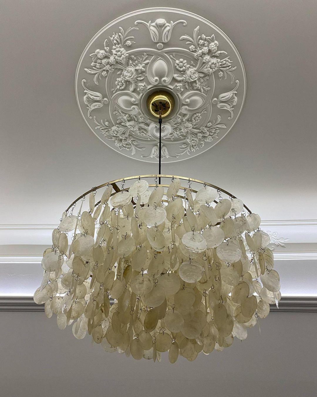 Lustra Pendant Lamp Round Shell Ring - Image 162
