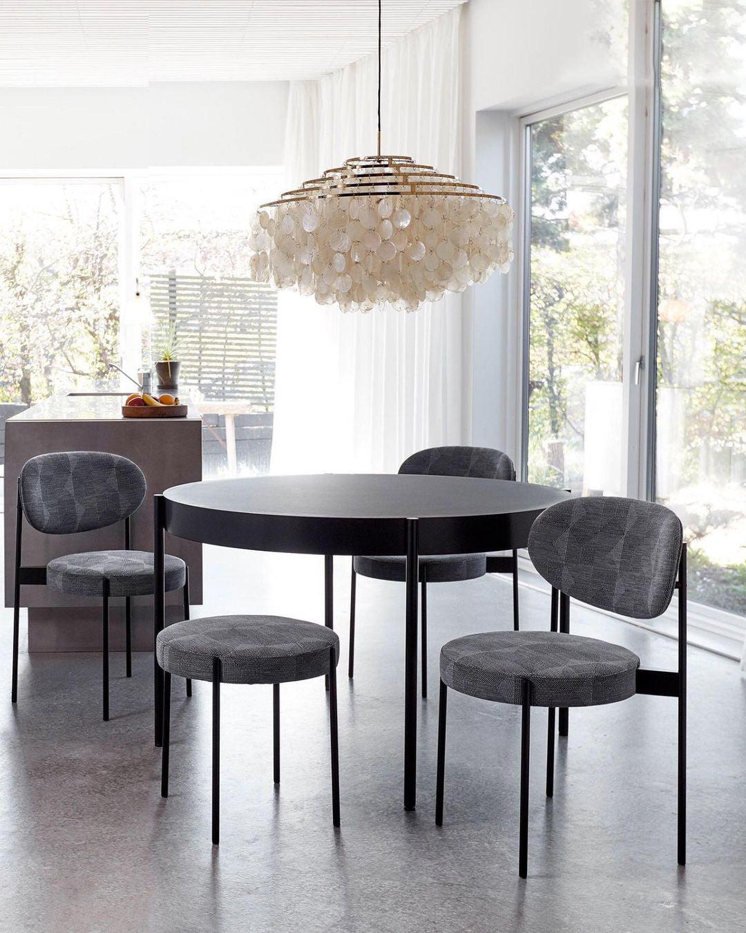 Lustra Pendant Lamp Round Shell Ring - Image 28