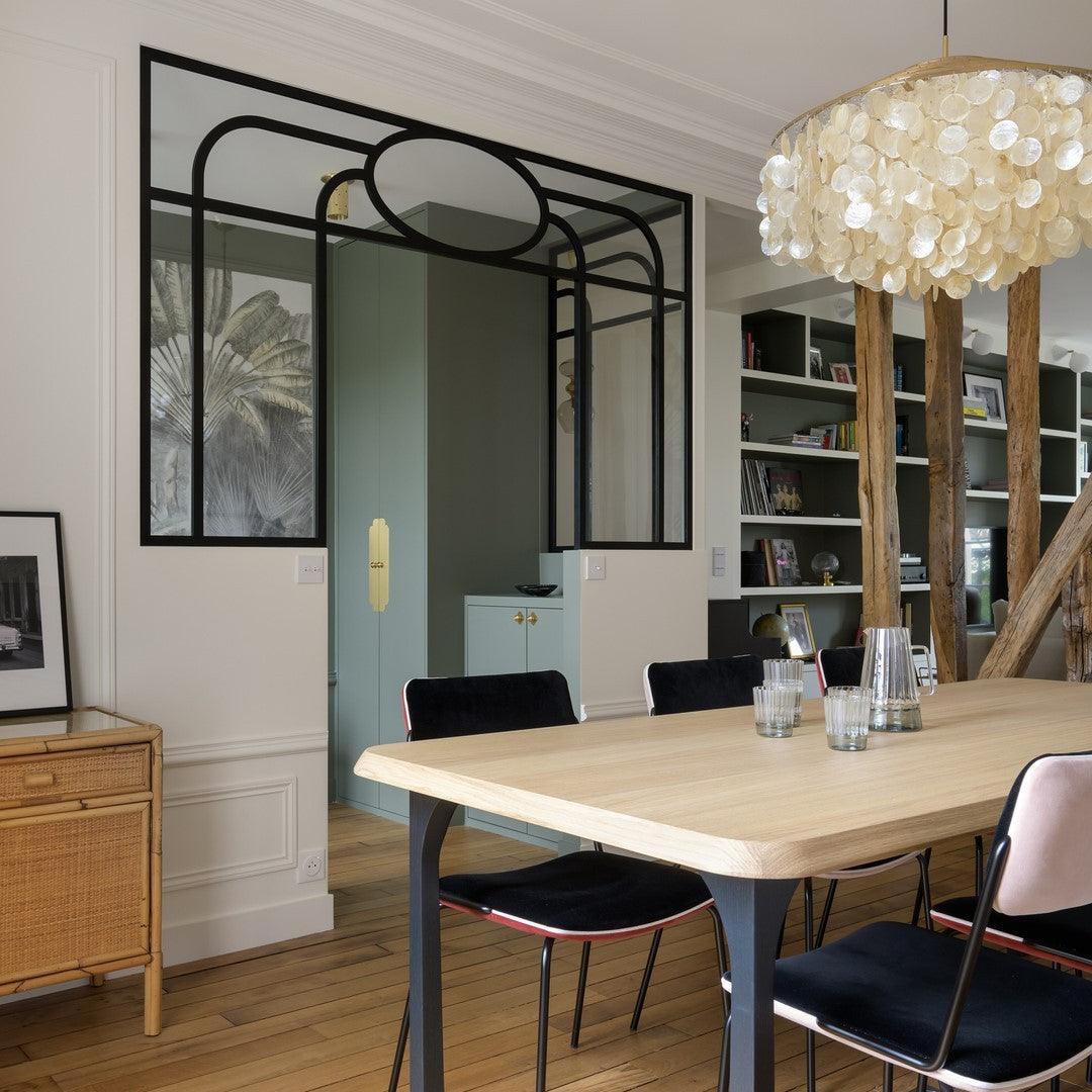 Lustra Pendant Lamp Round Shell Ring - Image 33