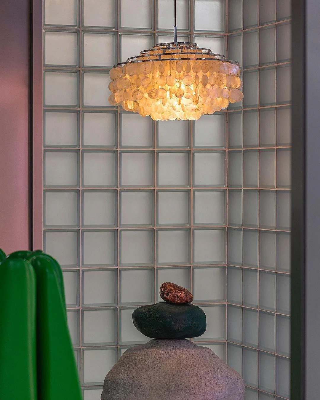 Lustra Pendant Lamp Round Shell Ring - Image 39