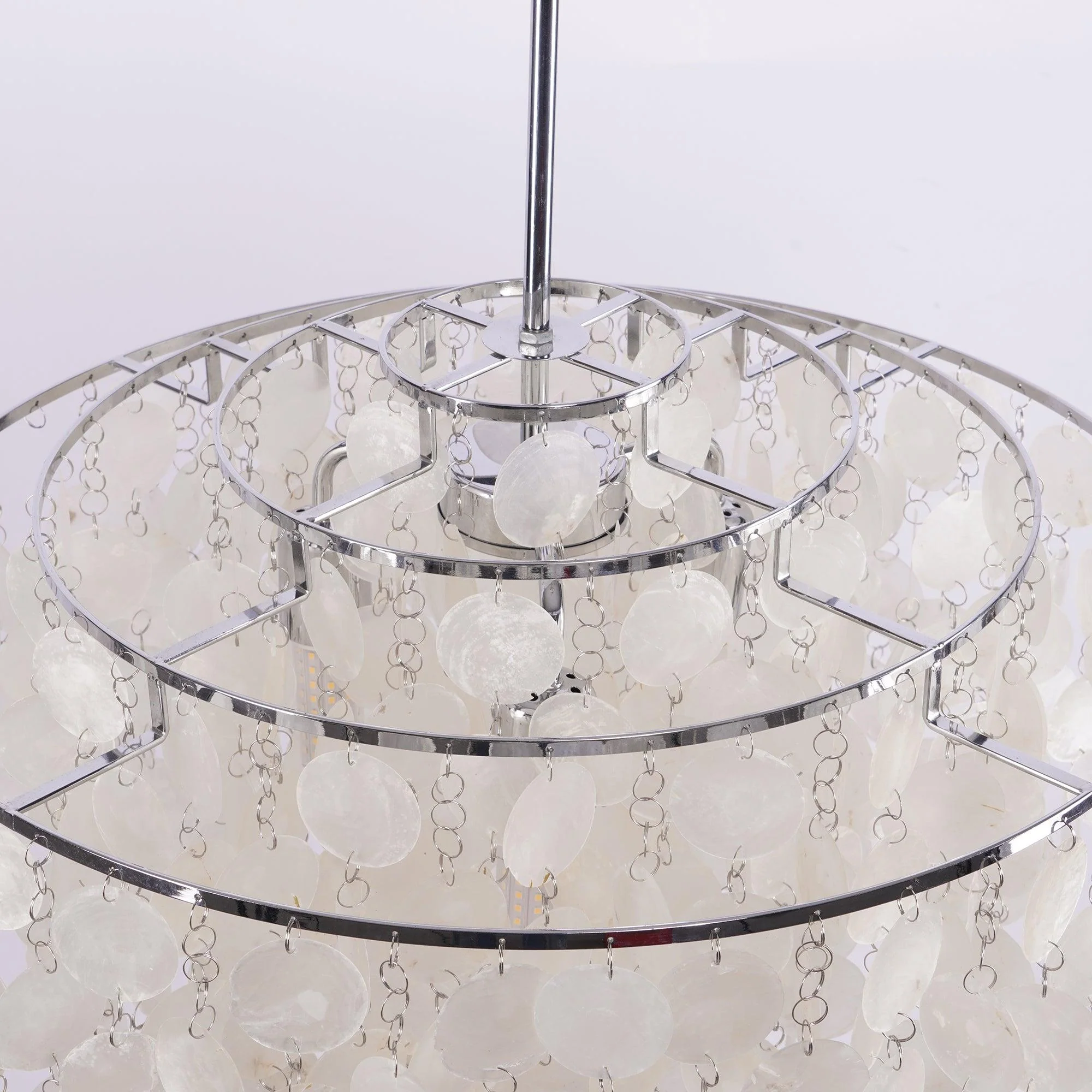 Lustra Pendant Lamp Round Shell Ring - Image 53
