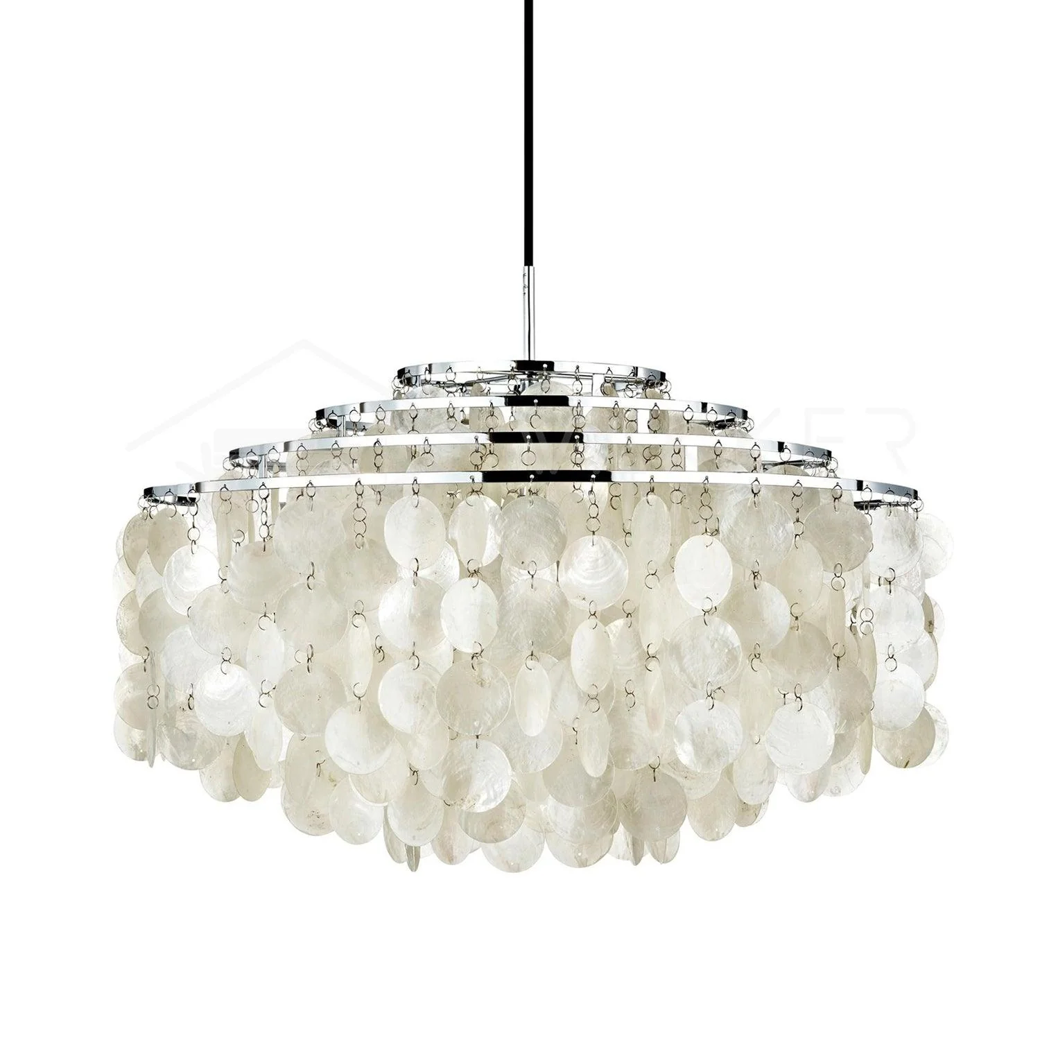 Lustra Pendant Lamp Round Shell Ring - Image 64