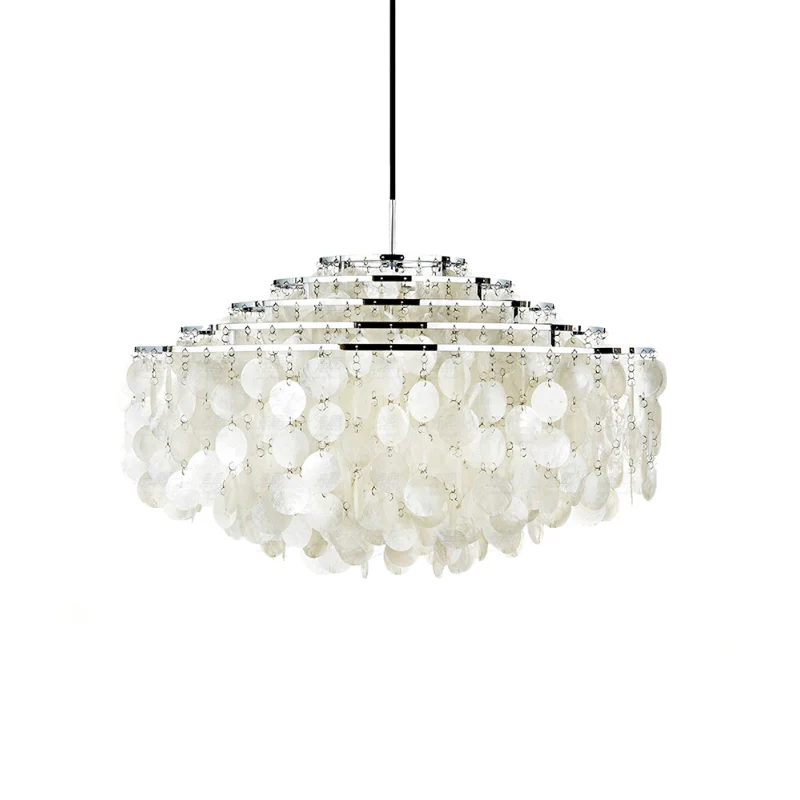 Lustra Pendant Lamp Round Shell Ring - Image 69