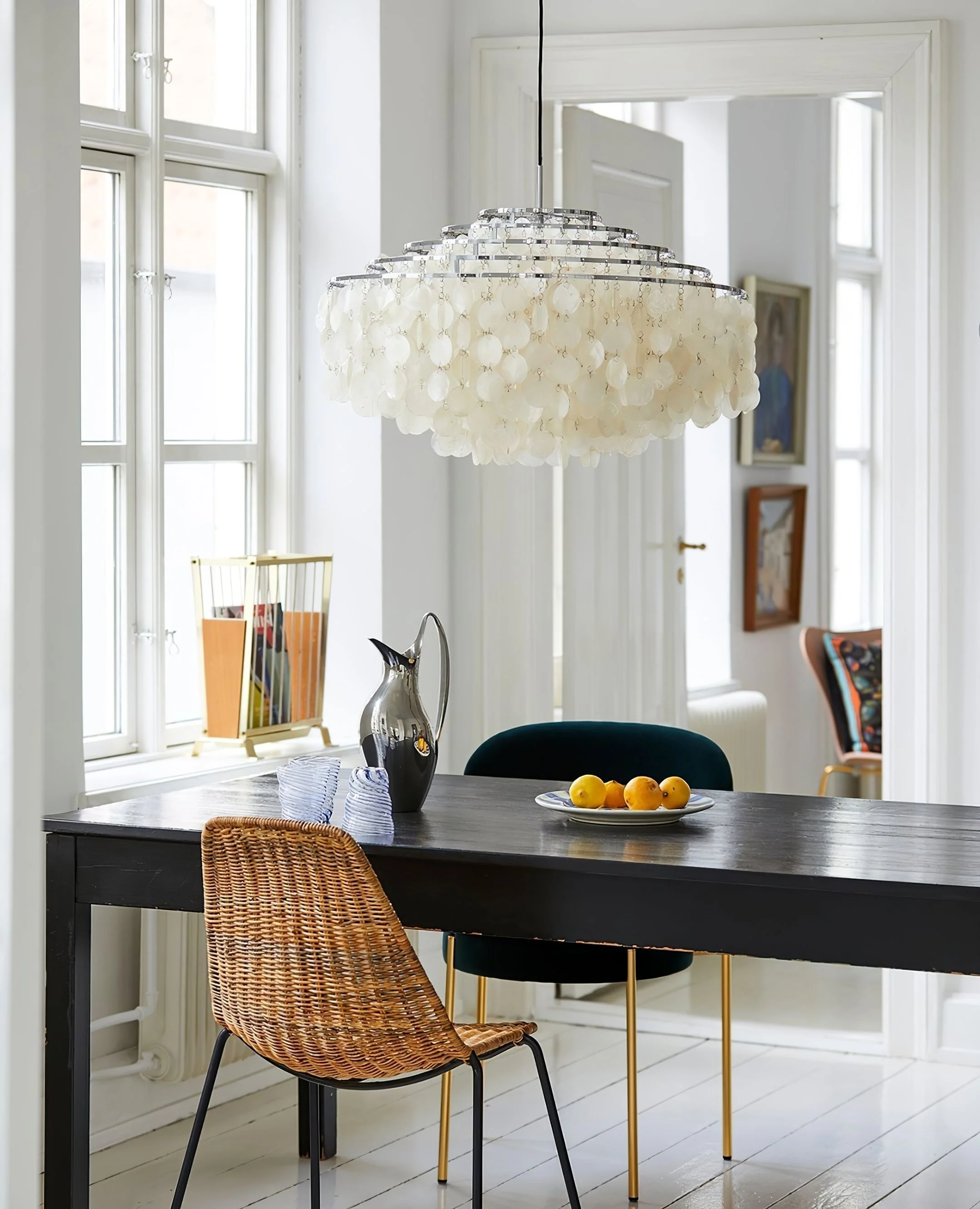Lustra Pendant Lamp Round Shell Ring - Image 70