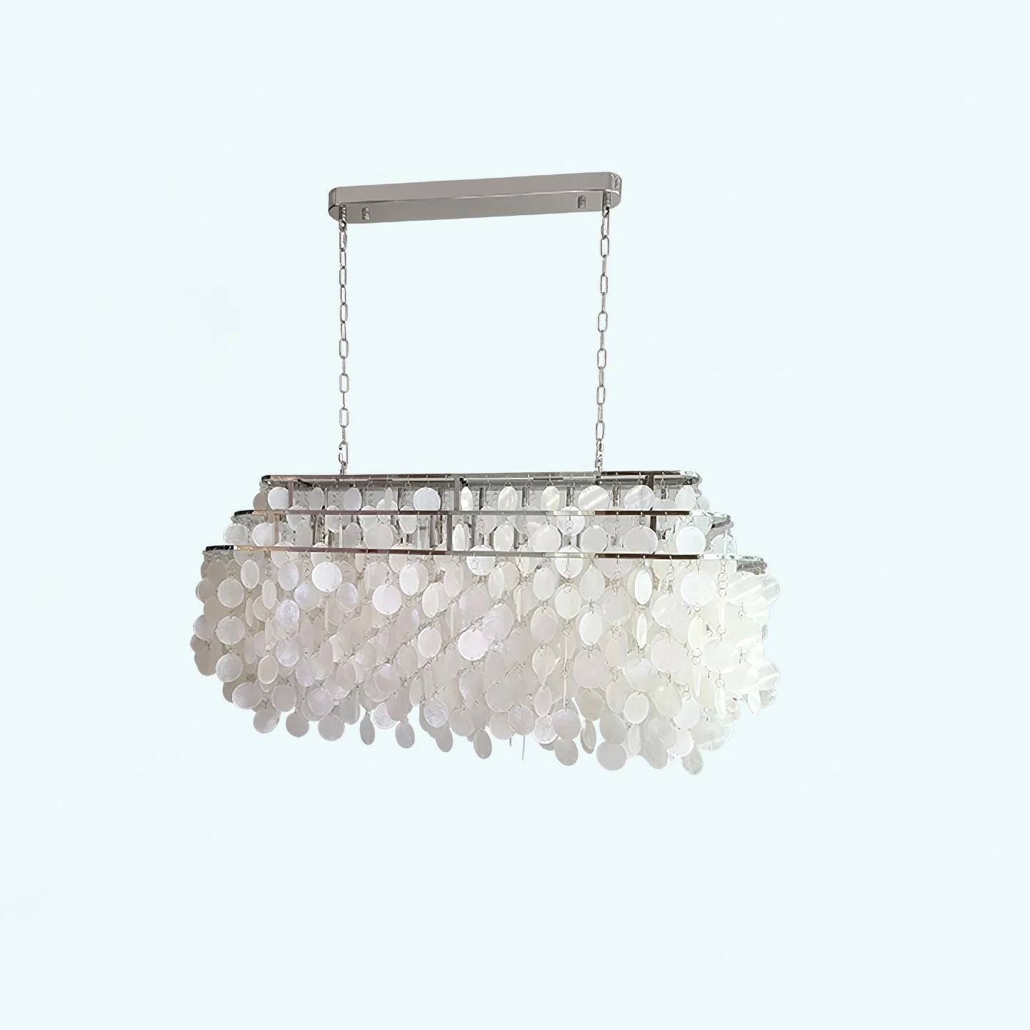 Lustra Pendant Lamp Round Shell Ring - Image 76