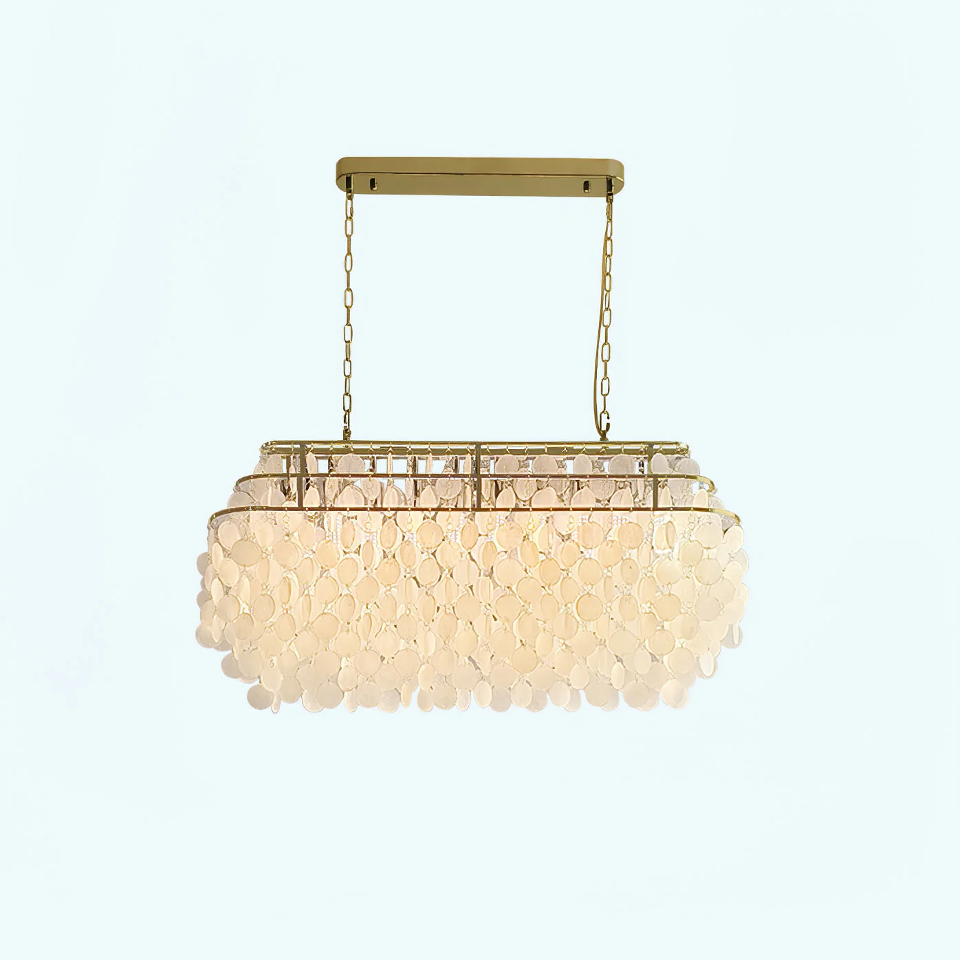 Lustra Pendant Lamp Round Shell Ring - Image 77