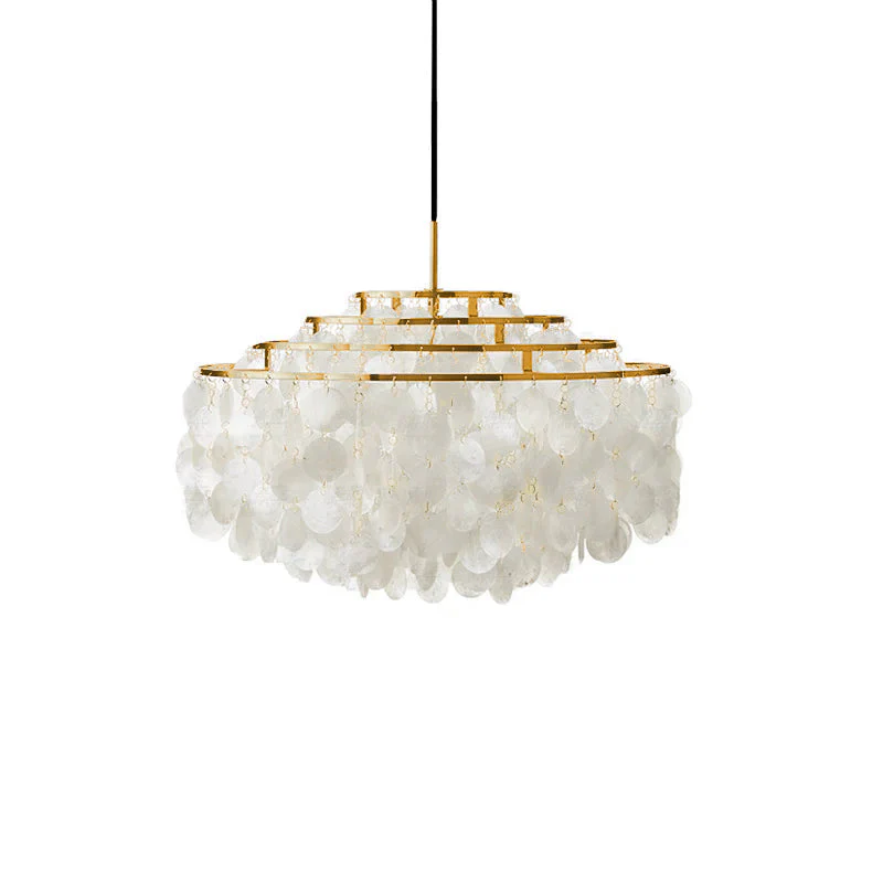 Lustra Pendant Lamp Round Shell Ring - Image 83