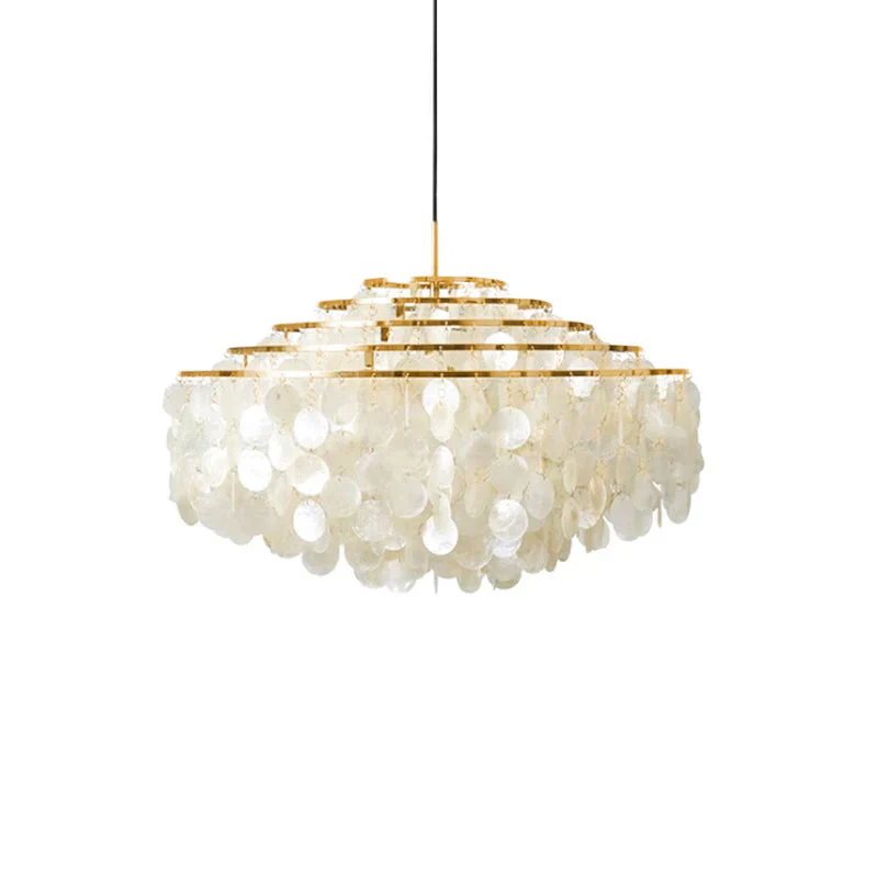 Lustra Pendant Lamp Round Shell Ring - Image 84