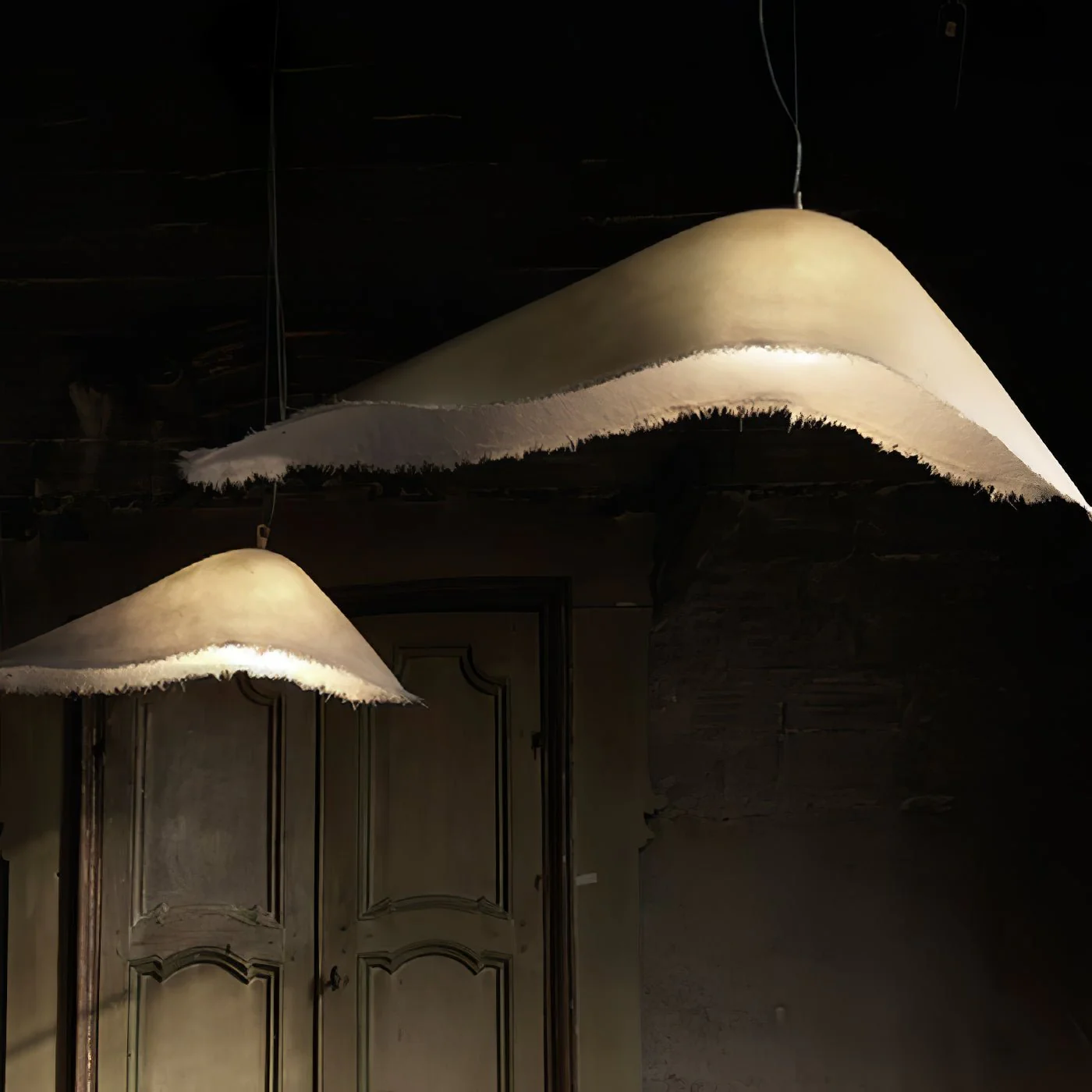 Lustra Pendant Lamp Travertine Natural Stone - Image 25