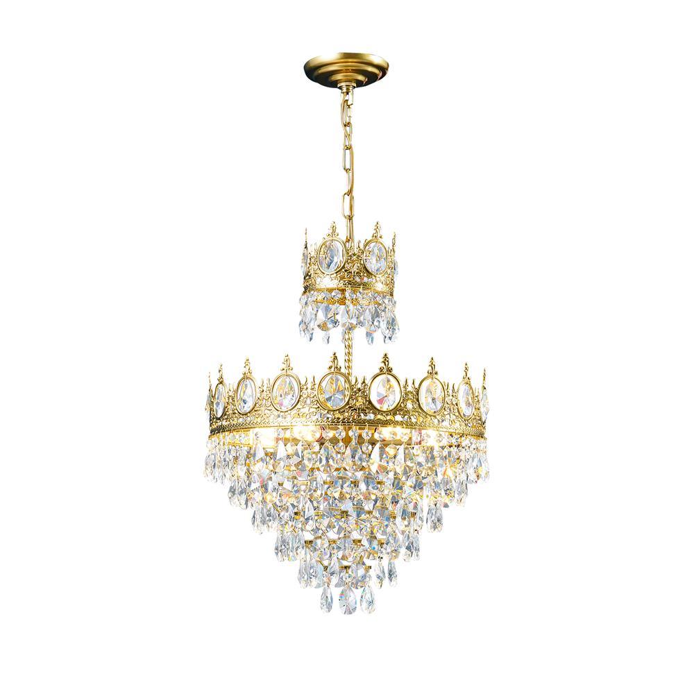Lustra Pendant Lamp Vintage Crystal Droplets - Image 30