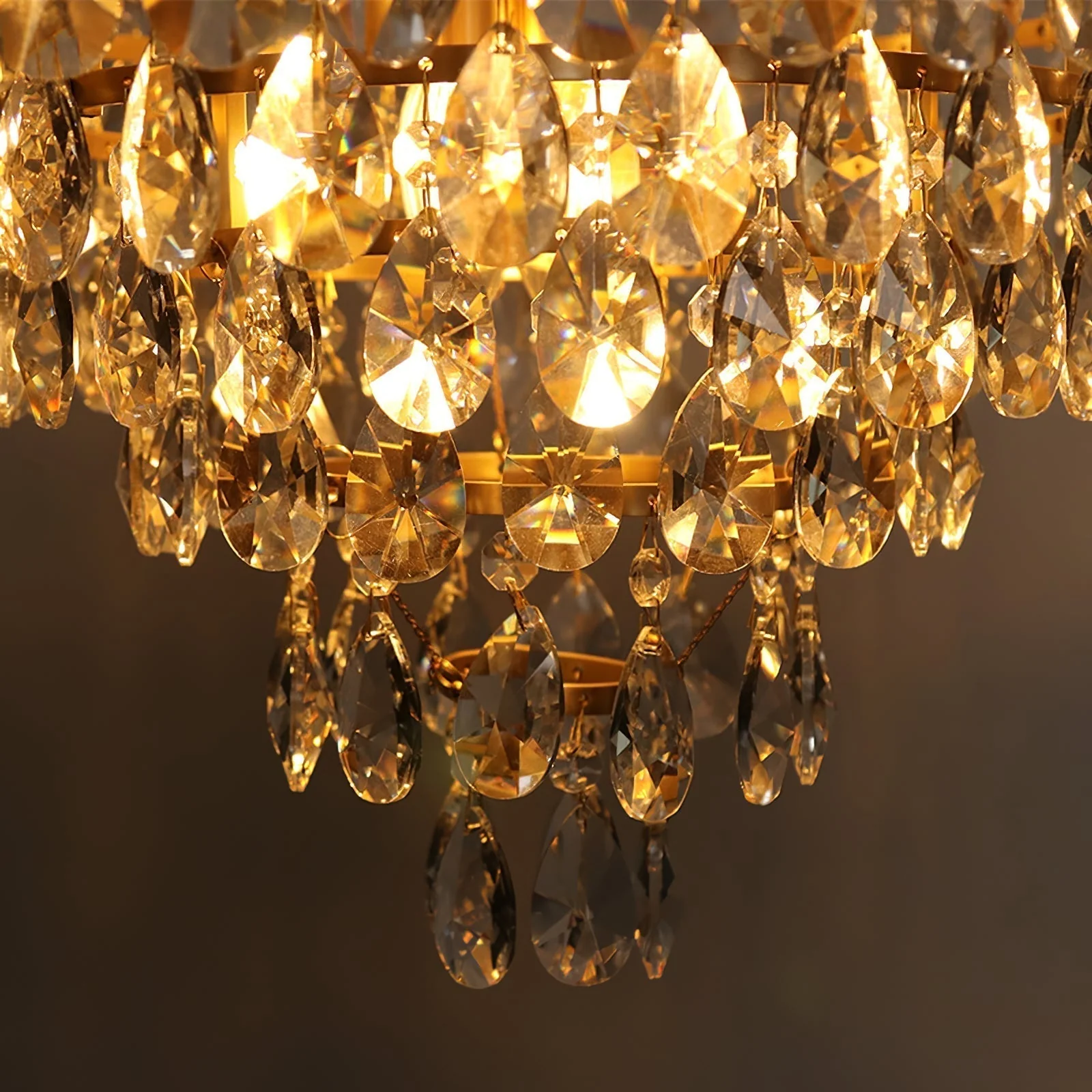 Lustra Pendant Lamp Vintage Crystal Droplets - Image 42