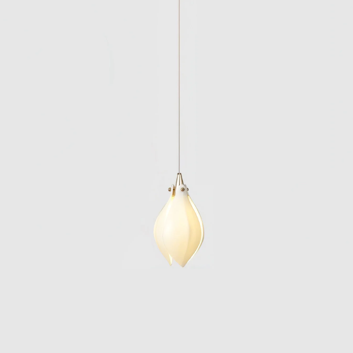 Lustra Pendant Lamp White Floral Ceramic - Image 32
