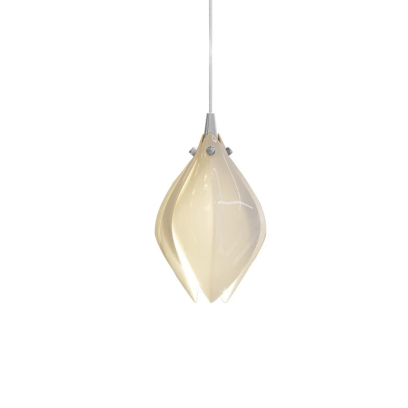 Lustra Pendant Lamp White Floral Ceramic - Image 59