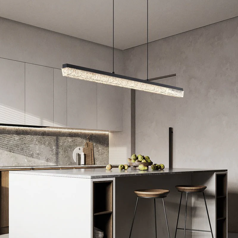 Lustra Pendant Light Black Linear - Image 12