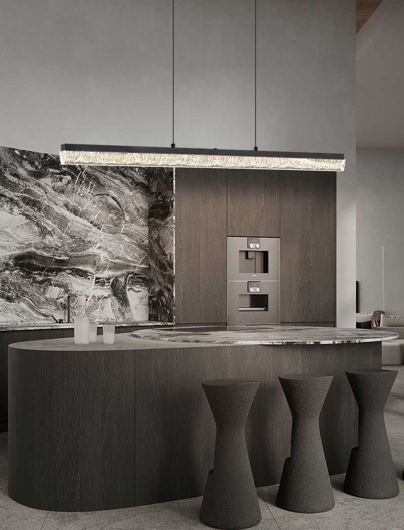 Lustra Pendant Light Black Linear - Image 15