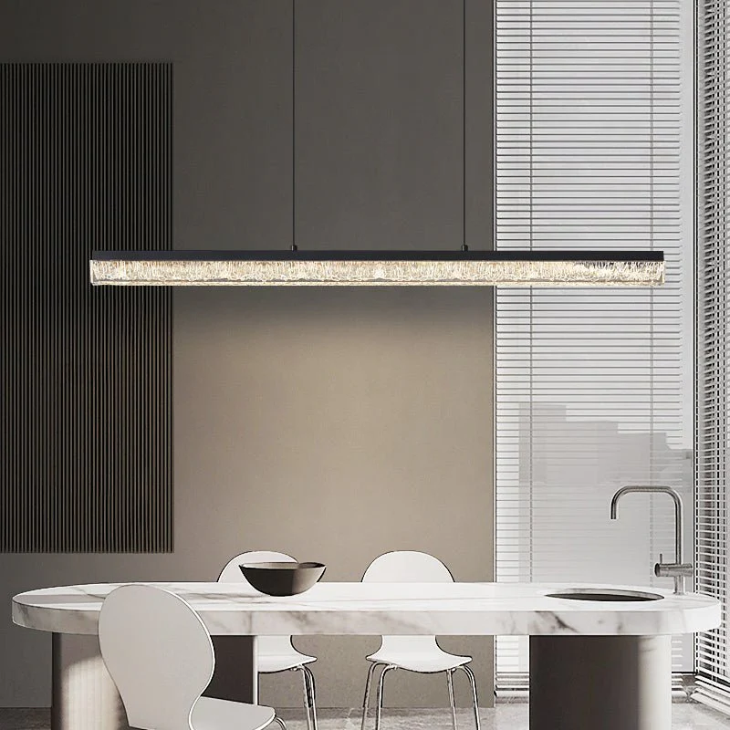 Lustra Pendant Light Black Linear - Image 3