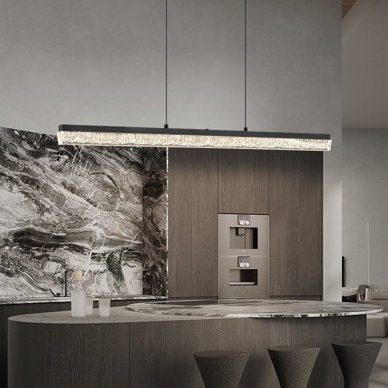 Lustra Pendant Light Black Linear - Image 4