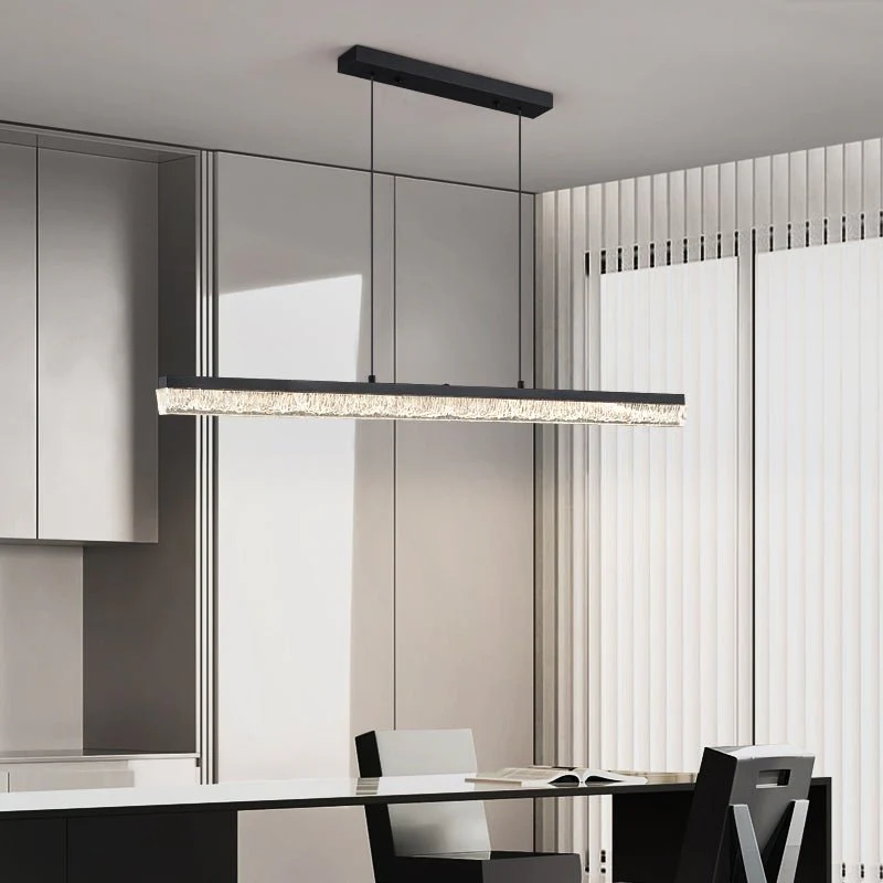 Lustra Pendant Light Black Linear - Image 6