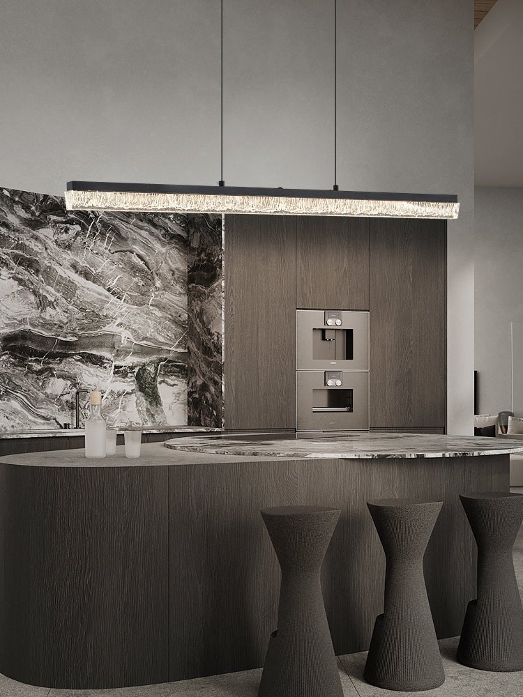 Lustra Pendant Light Black Linear - Image 8