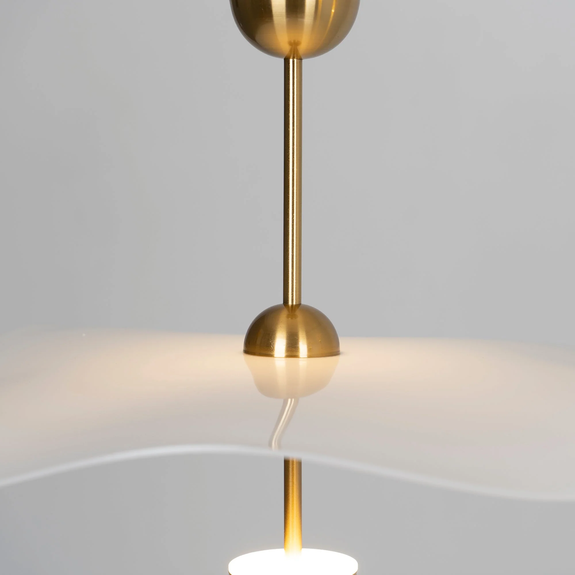 Lustra Pendant Light Double Biscuit for Living Room - Image 42