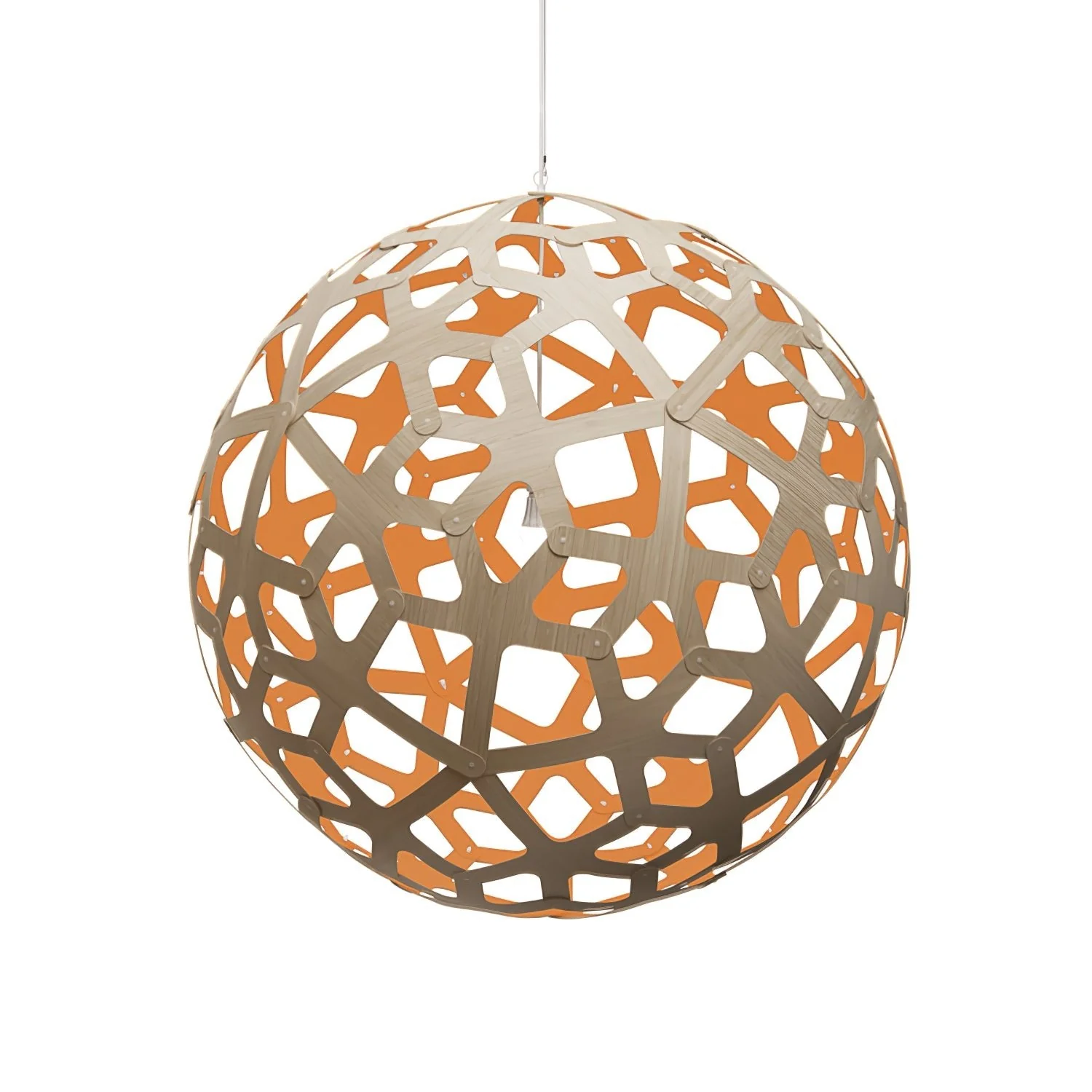 Lustra Pendant Light Geometric Wooden Woven - Image 32