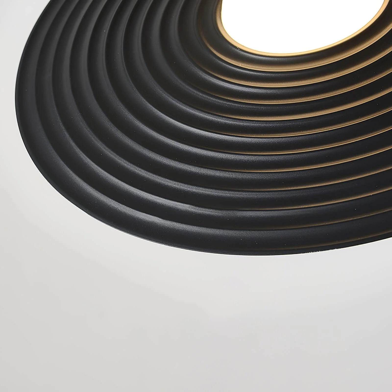 Lustra Pendant Light PE LED Plate White and Black - Image 45