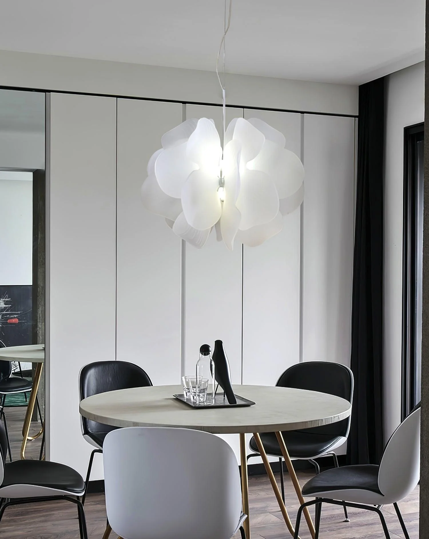 Lustra Pendant Light Plastic Floral - Image 18